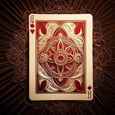 first deck of cards.